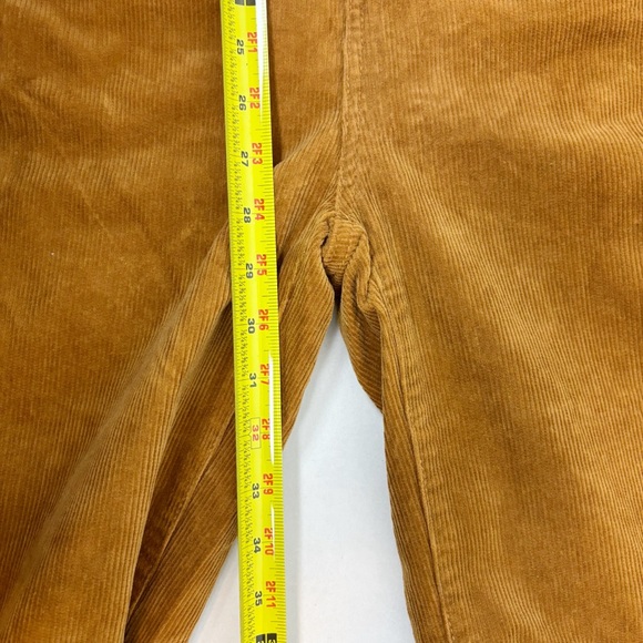 Show Me Your MuMu Cropped Everhart Jumpsuit in Camel Corduroy Size S - Picture 12 of 13